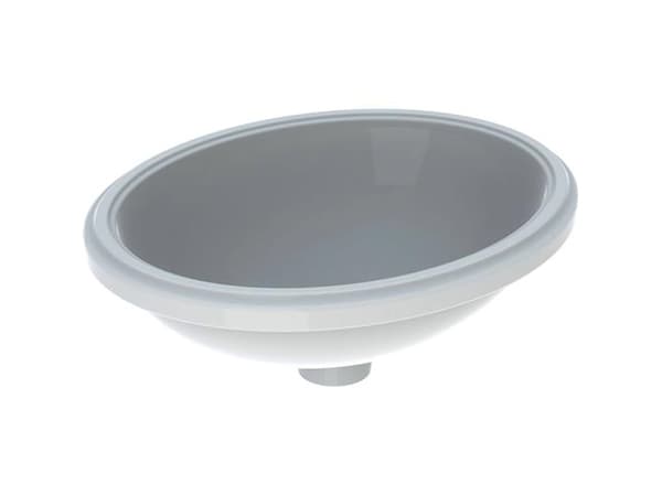 variform vask underl. oval 42cm, hvid kt