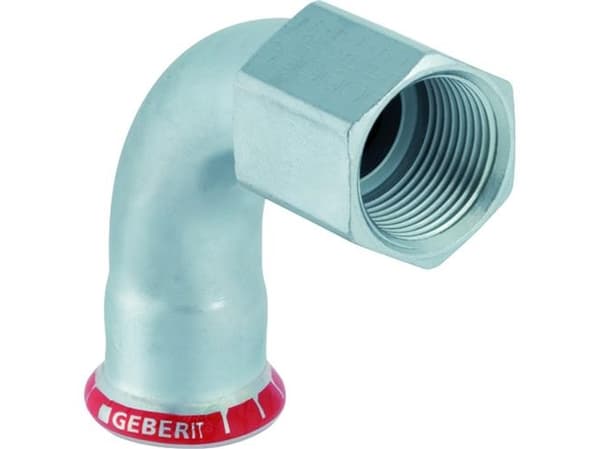 Bøjning fz 90gr 15 x 3/8'' mf/mf t/varme