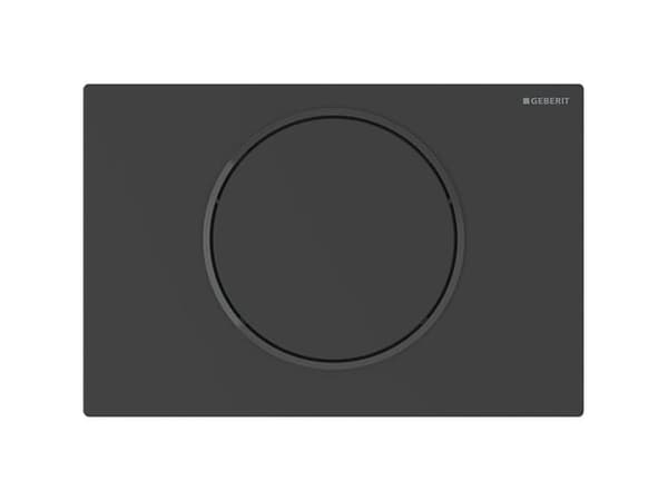 Betjeningsplad Sigma10 electr enklt sort