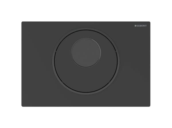 Betjeningsplade Sigma10 elek dobb sort