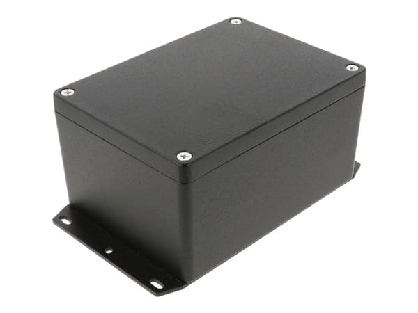 Hammond Electronics 1550Z115FBK Yleiskotelo valettu alumiininen musta 1 kpl