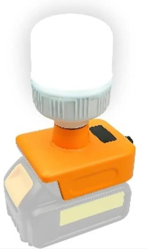 LED-arbetslampa 1300 lumen för Dewalt-batterier