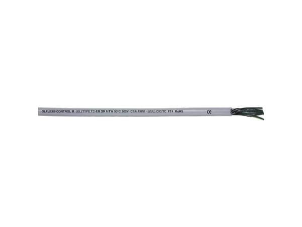 LAPP ÖLFLEX® CONTROL TM Styreledning 2 x 1.5 mm² Grå 281602/76 76 m