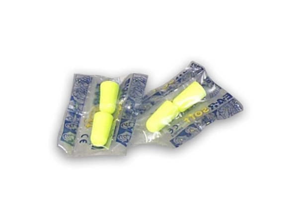 Ear plugs, Plugs "Super Soft" afledende skum, Yellow pakke med 250 par