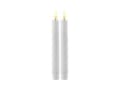Miniatyrbilde 4 av 4: Sirius Sille Genopladelig Kronelys Hvid - Ø 2 cm - H 20 cm - 2 stk