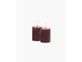 Miniatyrbilde 1 av 5: Sirius Sille Genopladelig Bloklys Mini Bordeaux - Ø 5 cm - H 6,5 cm - 2stk