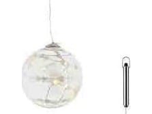 Sirius Home Sweet Christmas Ball, Light decoration figure, Transparent, Glass, 5 bulb(s), LED, Battery Gjennomsiktig