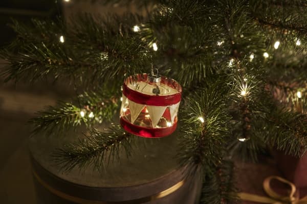 Frendo Sirius Home Elly, Christmas tree ornament, Red, Transparent, AAA, 1 pc(s), 70 mm, 70 mm