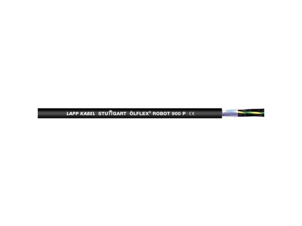 LAPP 28198/50 Dragkedjekabel ÖLFLEX® ROBOT 900 P 18 G 1,5 mm² Svart 50 m