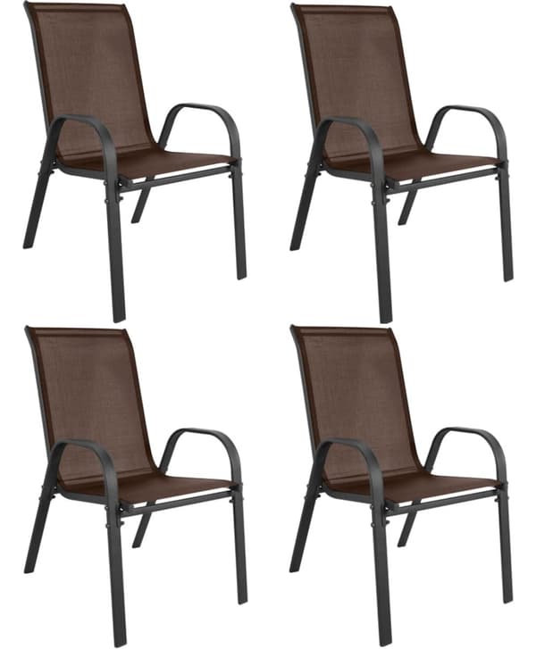 SOFIA stol - brun x 4