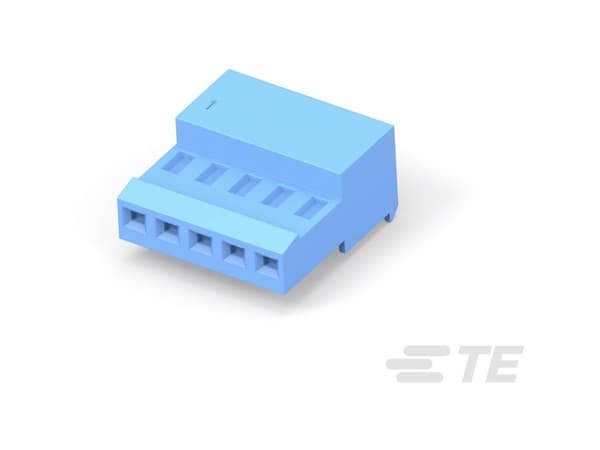 TE Connectivity Infälld uttagslist (standard) 3-641239-5 1 del Väska