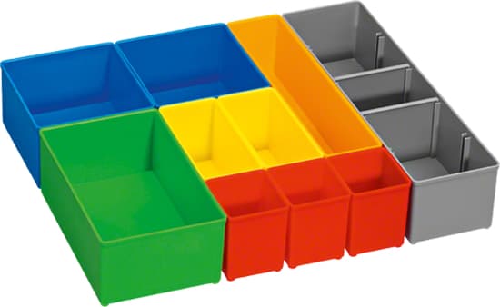 L-BOXX 6000010088, Innleggsbokssett, Flerfarget, Plast, L-BOXX 72