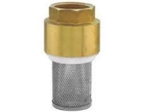 Ferro Tilbakeslagsventil med sugekurv med lukkeelement i plast 6/4" K24