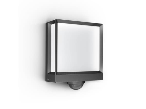 Steinel LED AUSSENLEUCHTE L 40 SC ANT 085247 LED-utomhusvägglampa med rörelsesensor LED (RGB) utan 12,9 W Antracitgrå