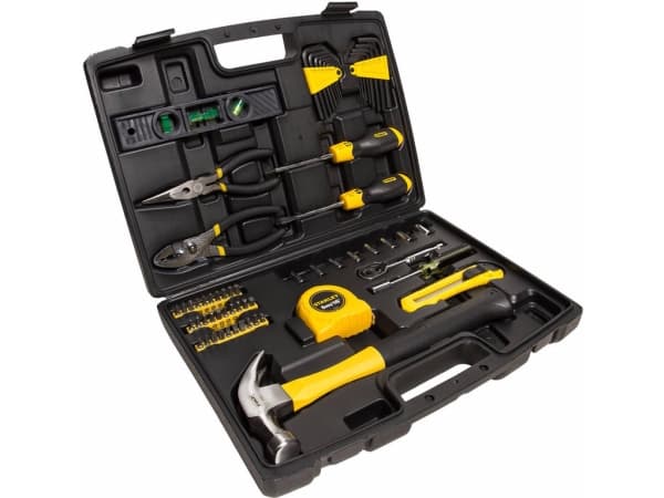 Stanley STMT0-94248, Svart, Metallisk, 65 verktyg