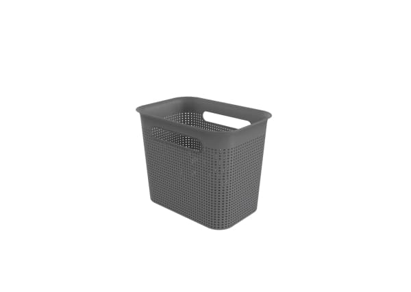 Rotho Brisen, Förvaringslåda, Antracit, Rektangulär, Plast, Monokromatiskt, inomhus