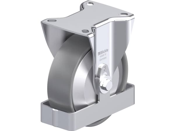 Blickle 946608 B-PO 125G-ELS-FA-FS Fast hjul i stål Hjuldiameter: 125 mm Bæreevne (maks.): 250 kg 1 stk