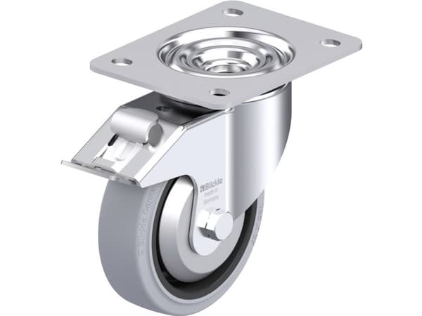 Blickle 750346 LK-POEV 125KA-3-FI-SG-FA Styrehjul i stål Hjuldiameter: 125 mm Bæreevne (maks.): 250 kg 1 stk