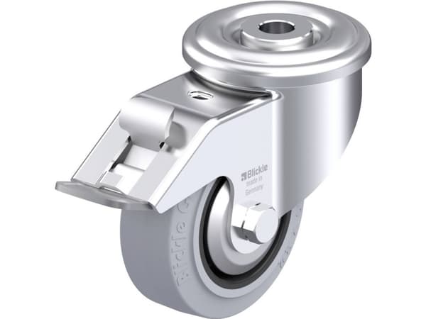Blickle 942060 LER-POEV 80G-FI-SG-FA Styrehjul i stål Hjuldiameter: 80 mm Bæreevne (maks.): 140 kg 1 stk