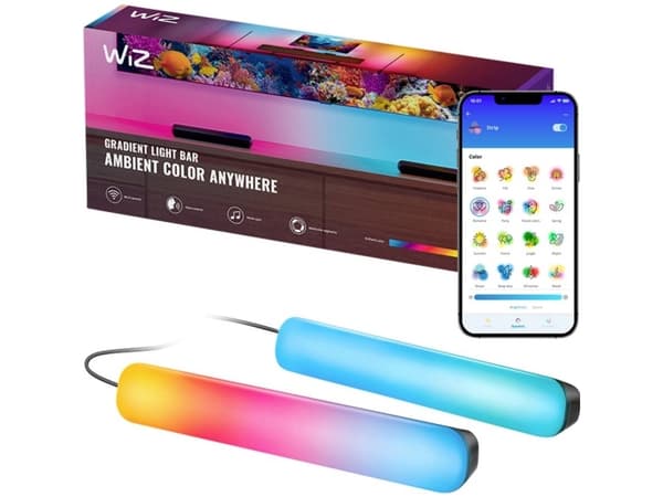 WiZ 8719514865211 LED (RGB)-lamp LED indbygget 8.2 W Flerfarvet kan dæmpes 1 stk