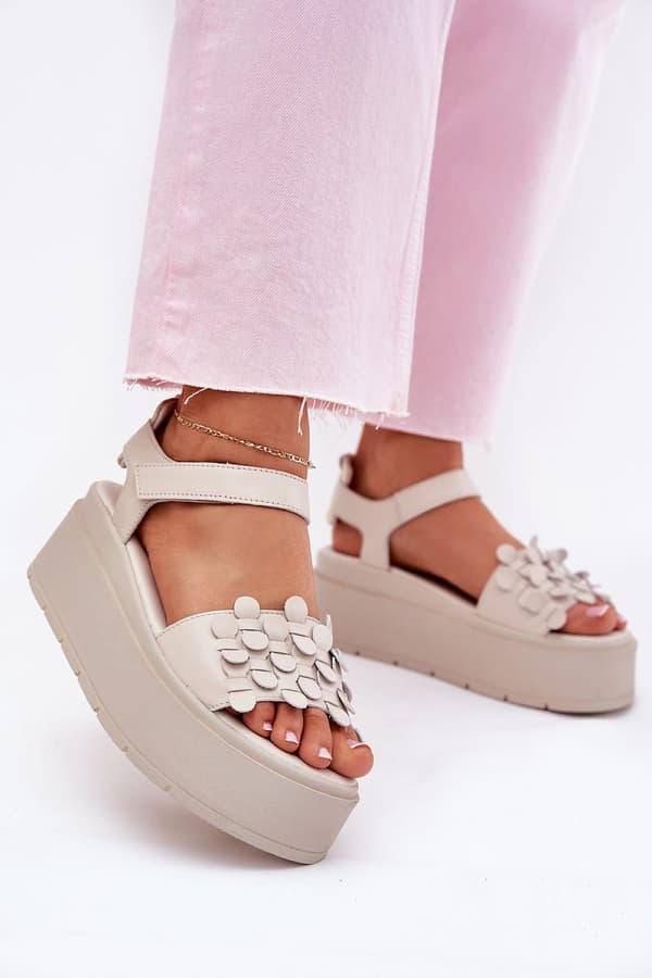 Sandals model 214995 Step in style beige 37