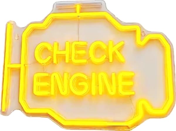 ATL ZD135 Check engine neon led 30x22