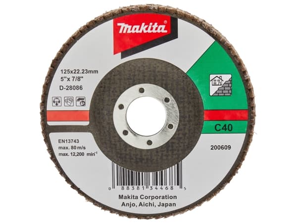 Makita D-28086 Metallrondell för slipning 1 st