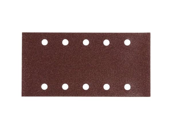Makita P-33196, Sand-papir, Grovkorn, P80, Aluminiumoksid, Metall, Tre, Tørr-sliping