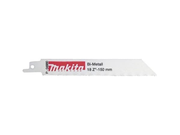 Makita P-71358, Sticksågsblad, Metall, Rostfritt stål, 13 cm, 0,9 mm, 20 styck