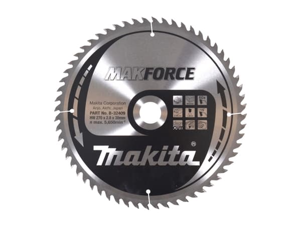 Makita B-32409, Tre, 27 cm, 3 cm, 5650 RPM, 2,8 mm, Makita