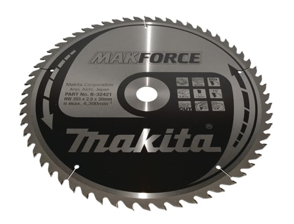 Makita B-32421, Trä, 35,5 cm, 3 cm, 4300 RPM, 2,8 mm, Makita