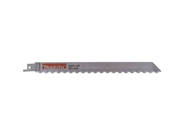 Makita P-80438, Sticksågsblad, Matta, Läder, Gummi, Stål med hög kolhalt (HCS), 22,5 cm, 3 styck