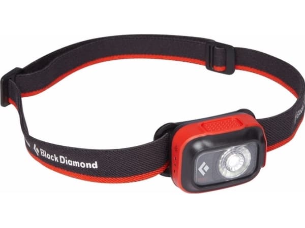 Black Diamond Sprint 225, Hodebåndslommelykt, Svart, Oransje, Knapper, IPX4, LED, 1 lamper Sort, Oransje