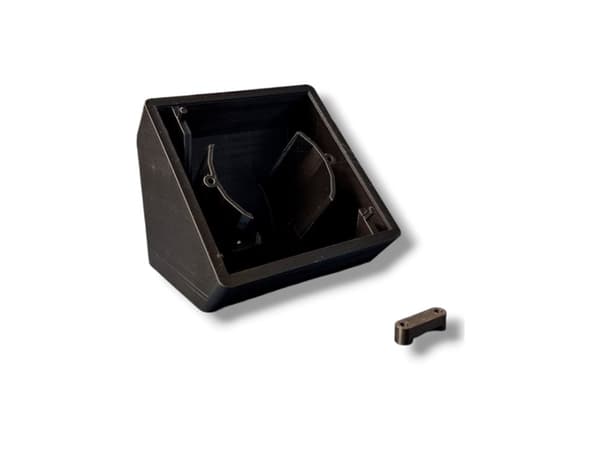 Light Solutions Shelly - Wall Display table stand - 45 degrees - Black