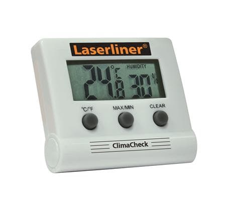 Laserliner ClimaCheck, Digitalt, AAA, 1,5 V, 66 mm, 17 mm, 57 mm