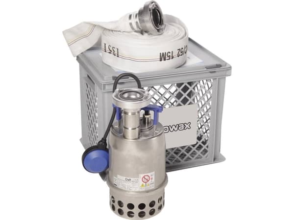 Nowax Flutset STPN 600 6000002160 Spildevands-/Nedsenkbar pumpe med jordstik 10000 l/h 6.5 m