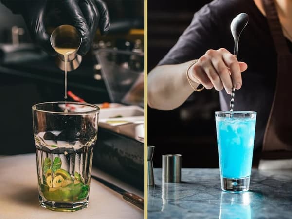 Professionelt bartendersæt til drinks shaker cocktailshaker 23 el.