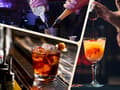 Miniatyrbillede 6 af 6: Professionelt bartendersæt til drinks shaker cocktailshaker 17 el.