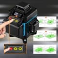 Miniatyrbillede 6 af 7: LASER NIVEAU 360 PLAN 4D 360 16 LINJER KRYDSLASER + STATIV