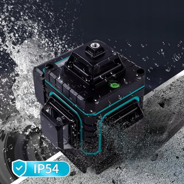 LASER NIVEAU 360 PLAN 4D 360 16 LINJER KRYDSLASER + STATIV