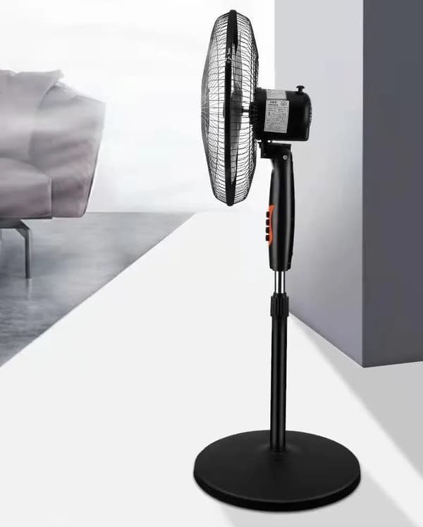 FLÄKT STÅENDE FLÄKT JUSTERING OSCILLATION TYST KRAFTFULL 45W 45CM HÖG