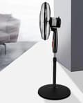 Miniatyrbild 2 av 9: FLÄKT STÅENDE FLÄKT JUSTERING OSCILLATION TYST KRAFTFULL 45W 45CM HÖG