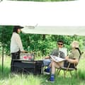 Miniatyrbild 3 av 11: Hopfällbar campingvagn för trädgården och stranden med fickor 100 kg