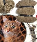 Miniatyrbillede 2 af 9: Katte-altannet 300x200cm kit uden boring fugleovertræk duer