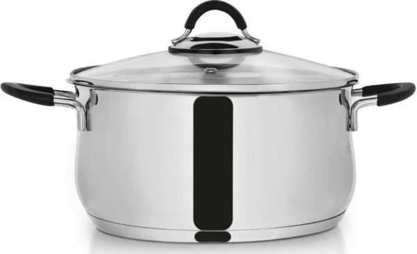 Orion Dalie stålgryta med lock 24cm 5,3l