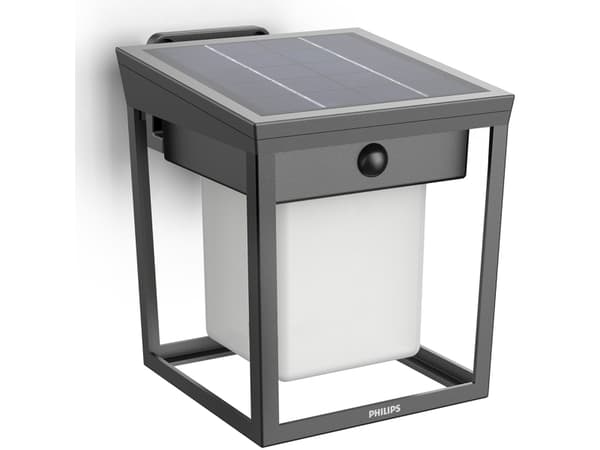 Blaise Vägglampa Solcell LED 250/20lm Svart