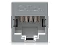 Miniatyrbild 2 av 5: Ubiquiti UACC-RJ45-Coupler-C6A, Platt, Rostfritt stål, RJ-45, RJ-45, Honkoppling, Honkoppling
