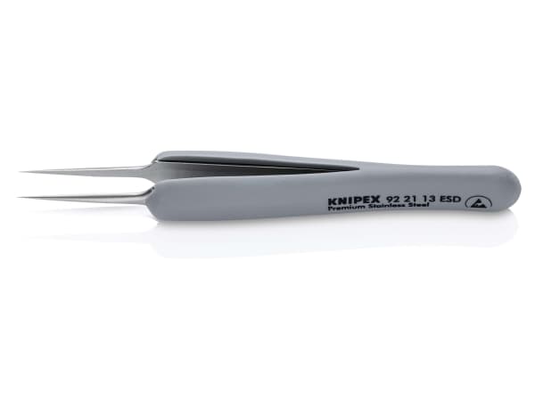 Knipex 92 21 13 ESD ESD Tarkkuuspinsetit Kärki 112 mm