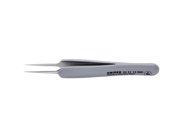 Knipex 92 21 13 ESD ESD Tarkkuuspinsetit Kärki 112 mm