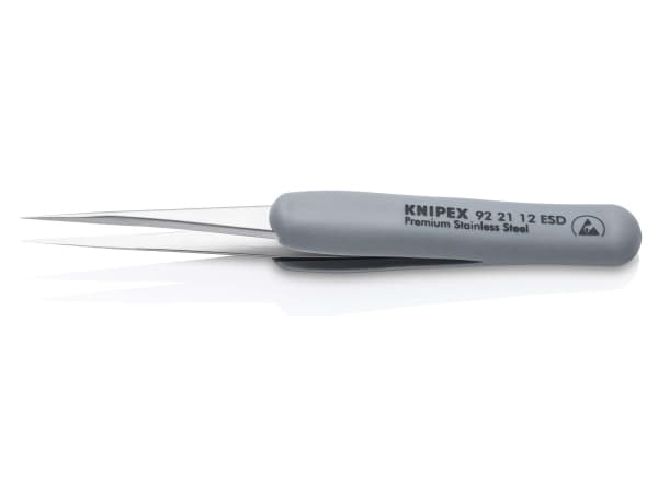 Knipex 92 21 12 ESD ESD Tarkkuuspinsetit Kärki 112 mm